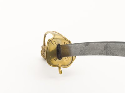 Espada de infantería marcada al 15º Regimiento (Yorkshire East Riding), c.1790 de English School