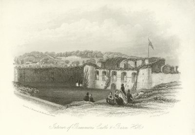 Interior del Castillo de Beaumaris y Villa del Barón de English School