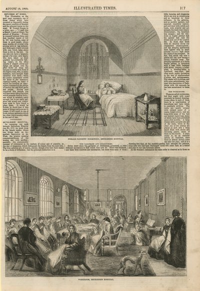 Interior del Hospital de Bethlehem de English School