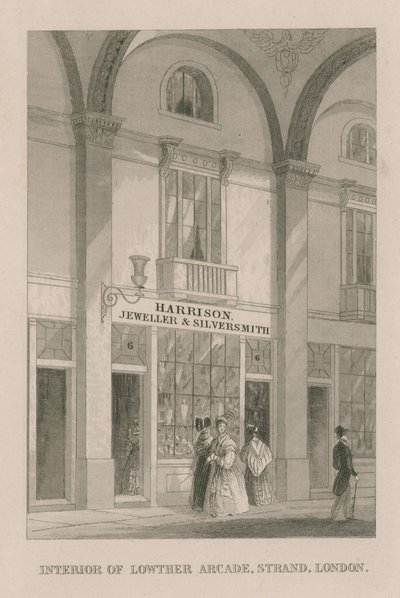 Interior de Lowther Arcade de English School