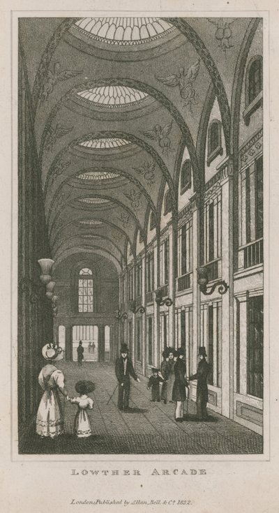 Interior de Lowther Arcade de English School