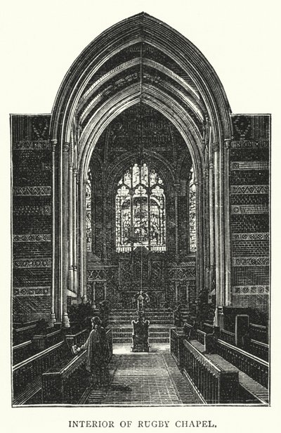 Interior de la Capilla de Rugby de English School