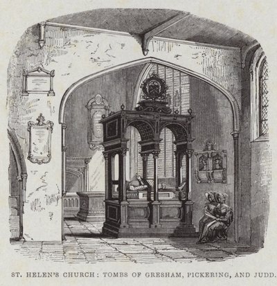 Interior de St Helens Bishopsgate de English School