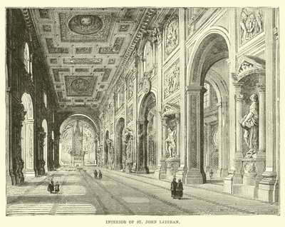 Interior de San Juan de Letrán de English School