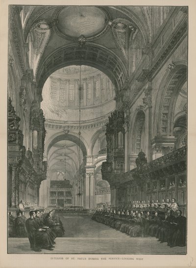 Interior de la Catedral de San Pablo de English School