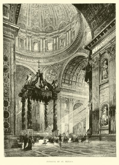 Interior de San Pedro de English School