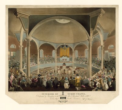 Interior de la Capilla de Surry de English School