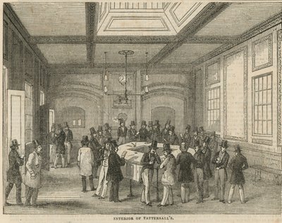 Interior de Tattersalls de English School