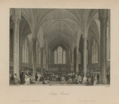 Interior de la Iglesia del Temple de English School