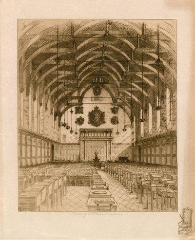 Interior de la Escuela de Westminster de English School