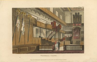 Interior de la Capilla de Whitehall de English School