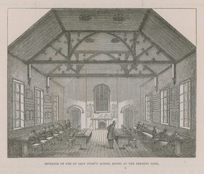 Interior de una de las aulas de Lady Owen de English School
