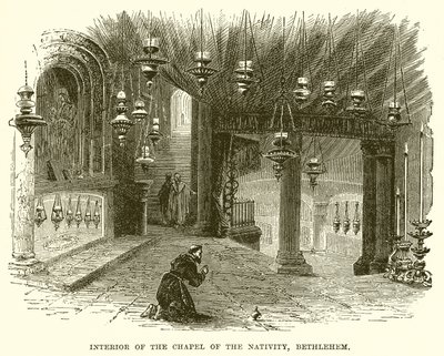 Interior de la Capilla de la Natividad, Belén de English School