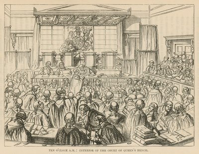 Interior del Tribunal de la Reina de English School
