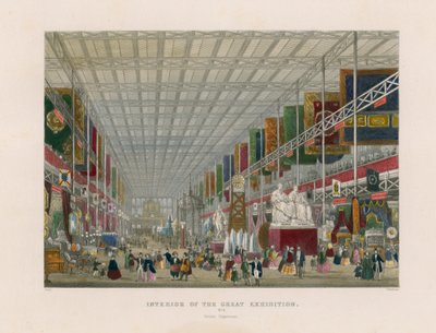 Interior de la Gran Exposición, Departamento Británico de English School