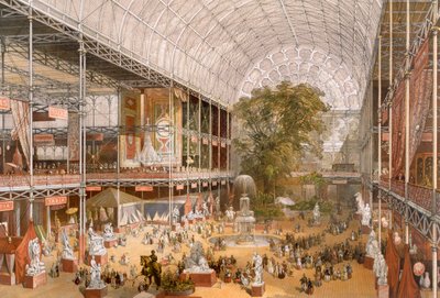 Interior de la Exposición Internacional de 1862 de English School