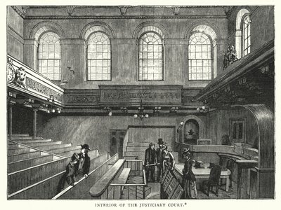 Interior del Tribunal de Justicia de English School