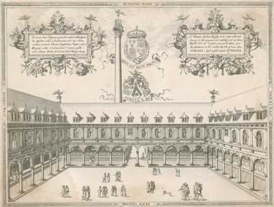 Interior de la Bolsa Real, Londres de English School