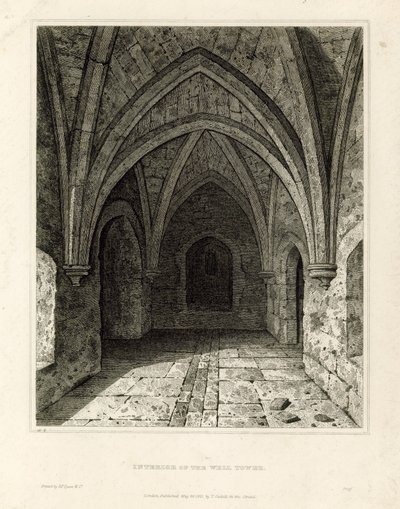 Interior de la Torre del Pozo de English School