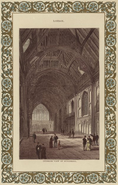 Vista interior del Guildhall de English School