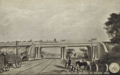 Puentes de Intersección, St Helens, 1832 de English School