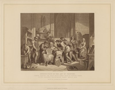 Introducción del arte de la impresión de English School