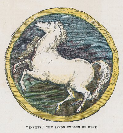 Invicta, el emblema sajón de Kent de English School