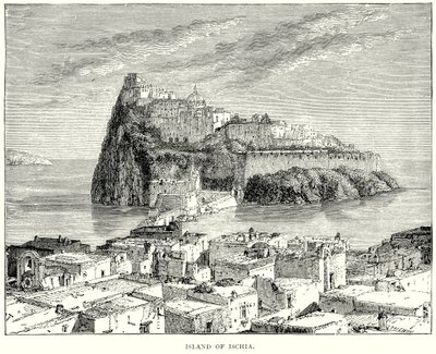 Isla de Ischia (grabado) de English School
