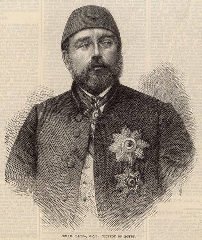 Ismail Pacha, GCB, Virrey de Egipto de English School