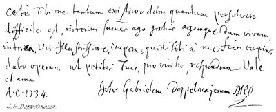 J G Doppelmaier de English School
