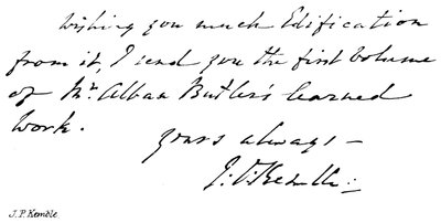 J P Kemble de English School