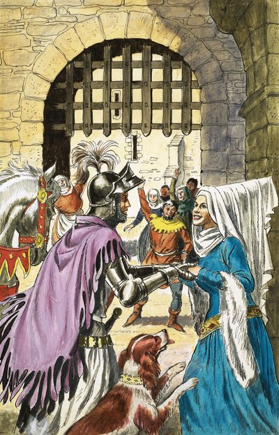 Jack y Jill y el viejo castillo de English School