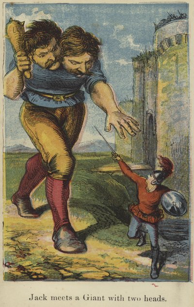Jack se encuentra con un gigante de dos cabezas de English School