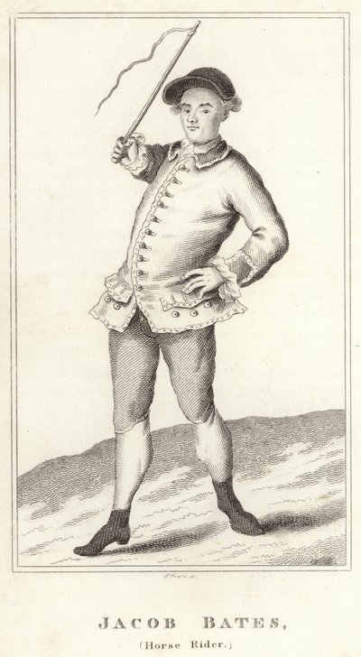 Jacob Bates, Jinete de English School