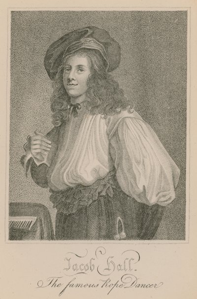 Jacob Hall, el famoso bailarín de cuerda de English School