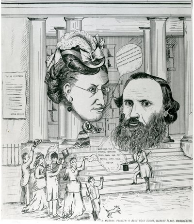 El regreso de Jacob, encuentro de Jacob Bright y Lydia Becker, ilustración de revista de English School