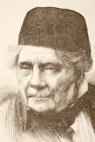 Jacques Babinet (litografía) de English School