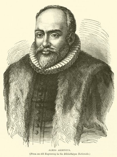 Jacobo Arminio (grabado) de English School