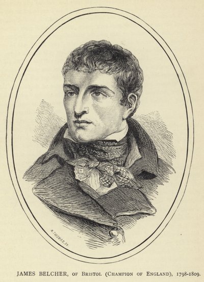 James Belcher, de Bristol, Campeón de Inglaterra, 1798-1809 de English School