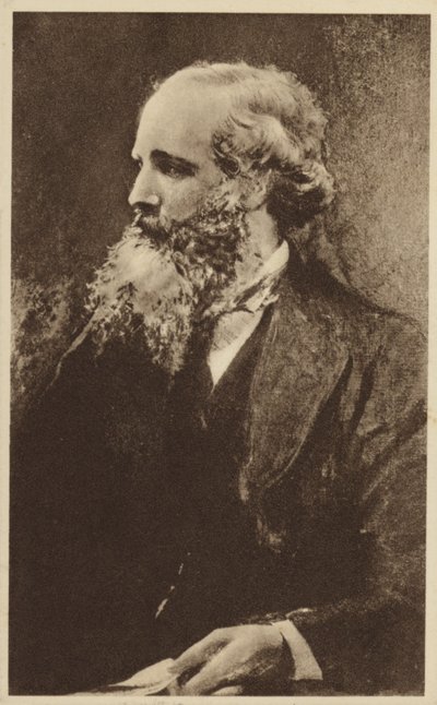 James Clerk Maxwell (1831-1879), físico teórico escocés (litografía) de English School