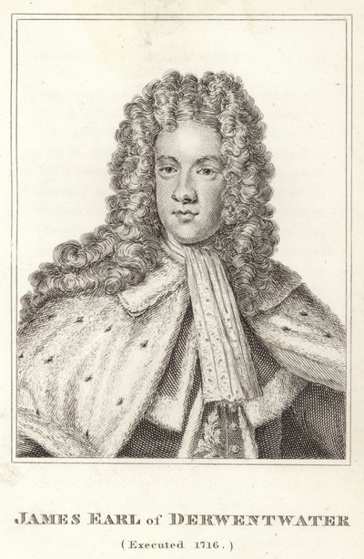 James Conde de Derwentwater, Ejecutado 1716 de English School