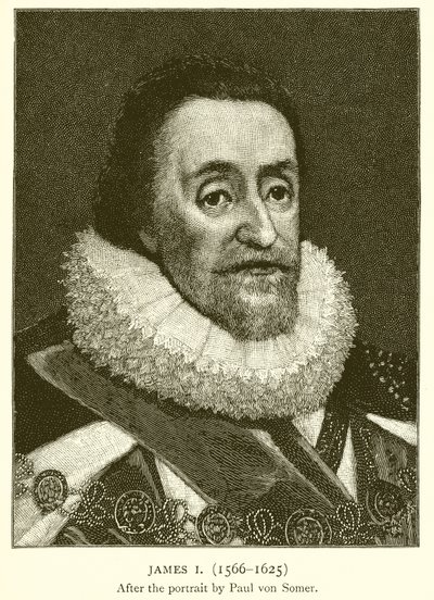 Jacobo I (1566-1625) de English School