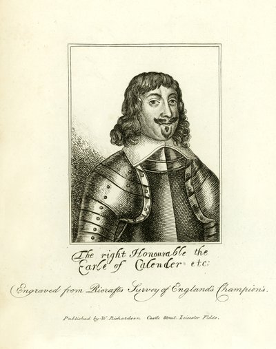 James Levingston, Conde de Calendar de English School