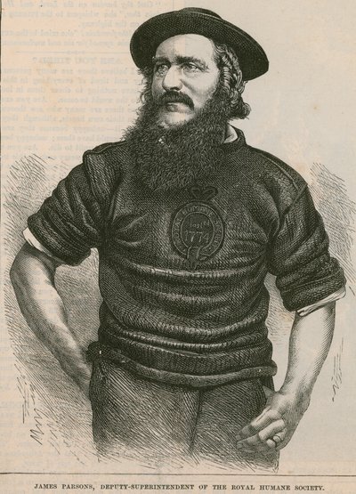 James Parsons, Subsuperintendente de la Real Sociedad Humana de English School