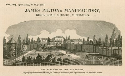 Fábrica de James Pilton, Kings Road, Chelsea de English School