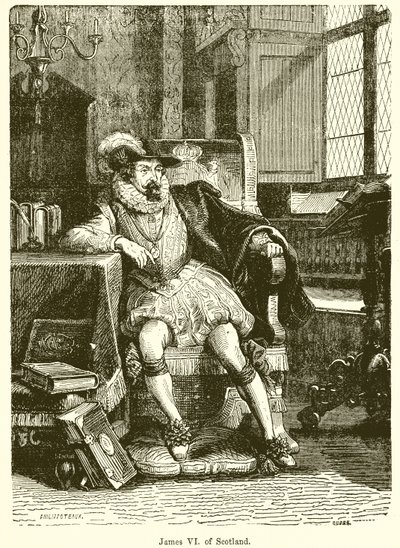 Jacobo VI de Escocia de English School