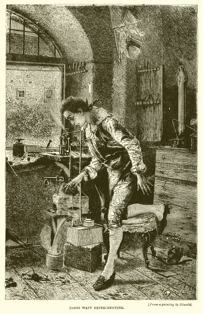 James Watt Experimentando de English School