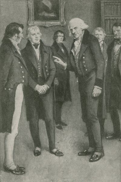 James Watt se encuentra con Walter Scott de English School