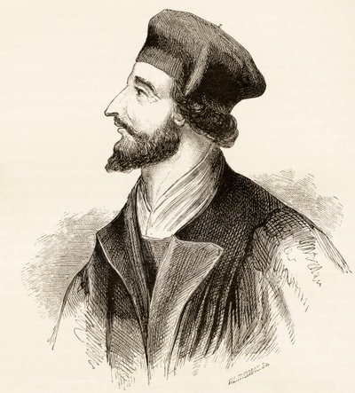 Jan Hus, c.1865 de English School