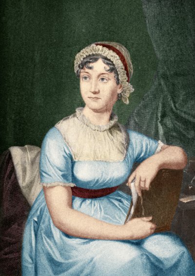 Jane Austen (1775-1817) ilustración de 
